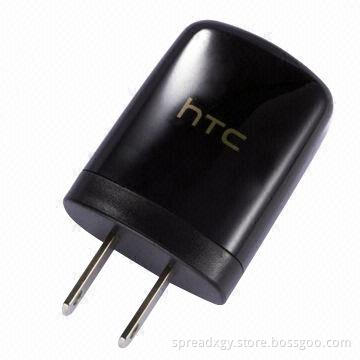 USB Travel Charger with 100 to 240V AC Input and 5.0V DC/1A Output, Nice for Promotional Gifts